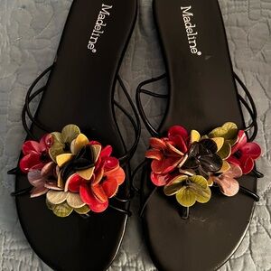 New Madeline Floral Sandals size 7